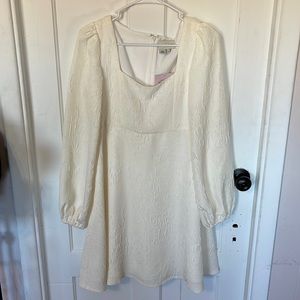 Sachin + Babi Cream Wedding Dress